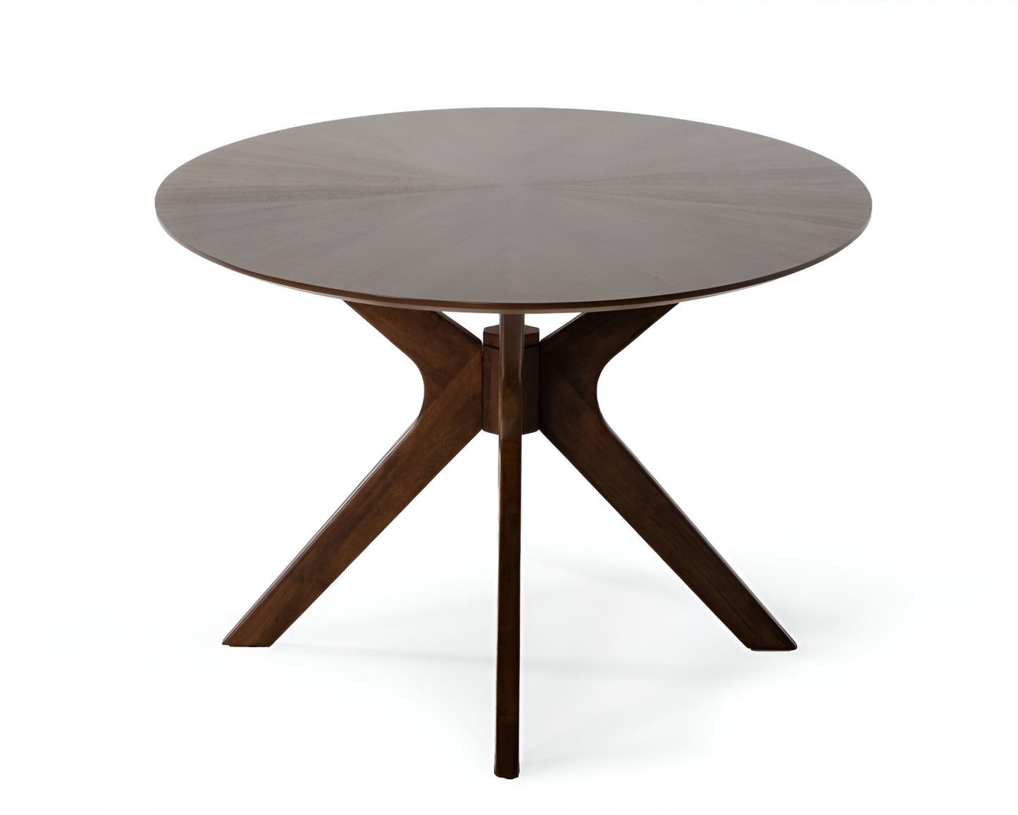 75" Brown Oval Solid Manufactured Wood Pedestal Base Dining Table-2