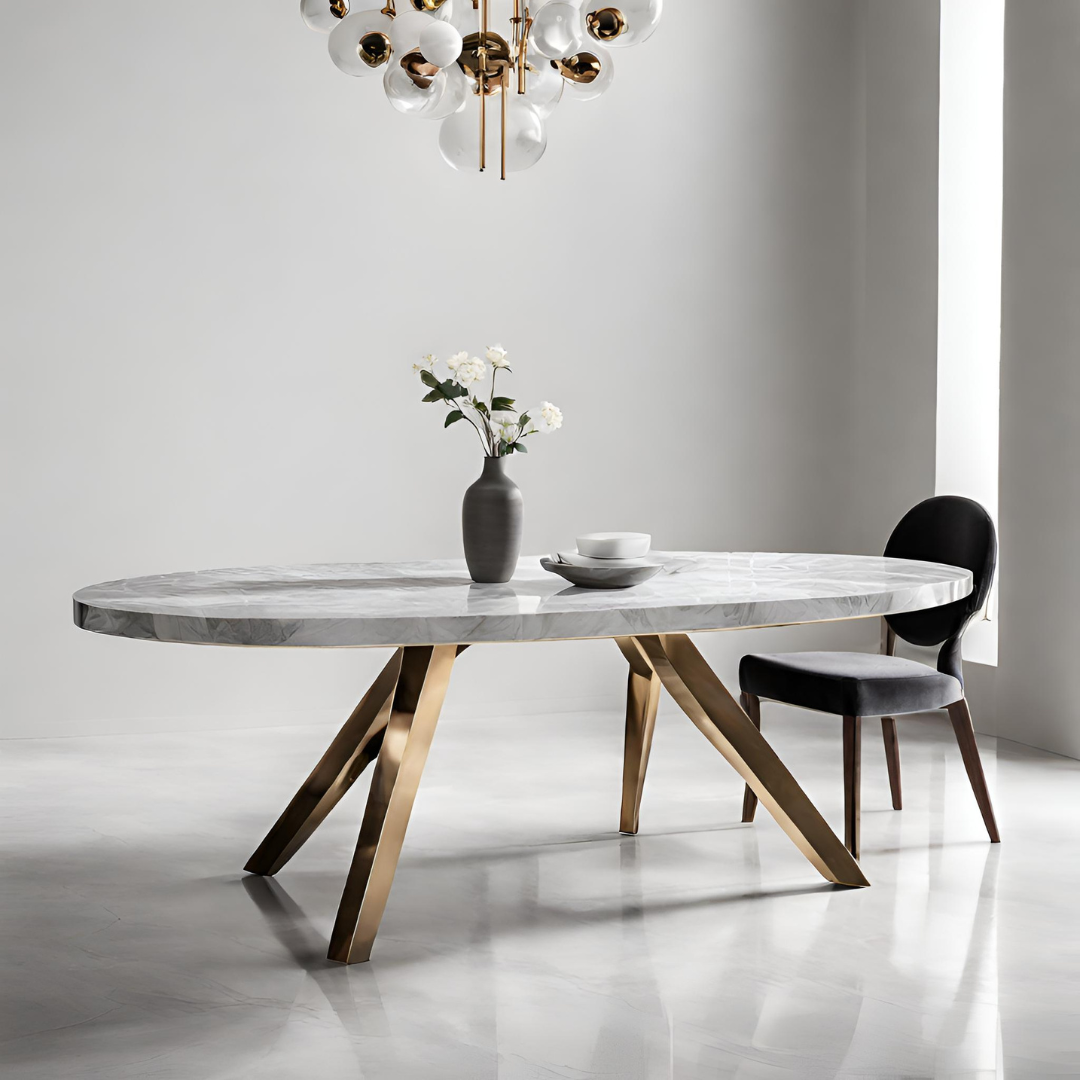 Serenity Marble Dining Table