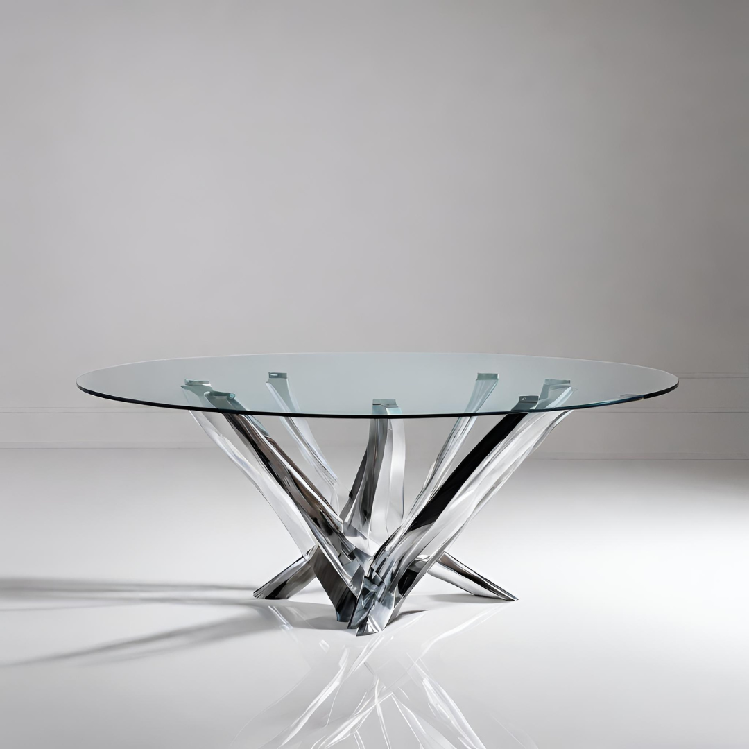 Astral Glass Dining Table