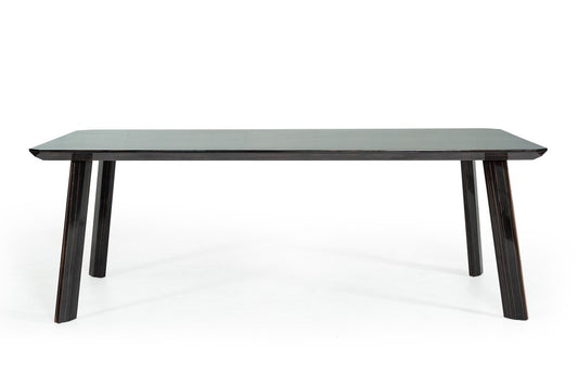 87" Ebony Dining Table-2