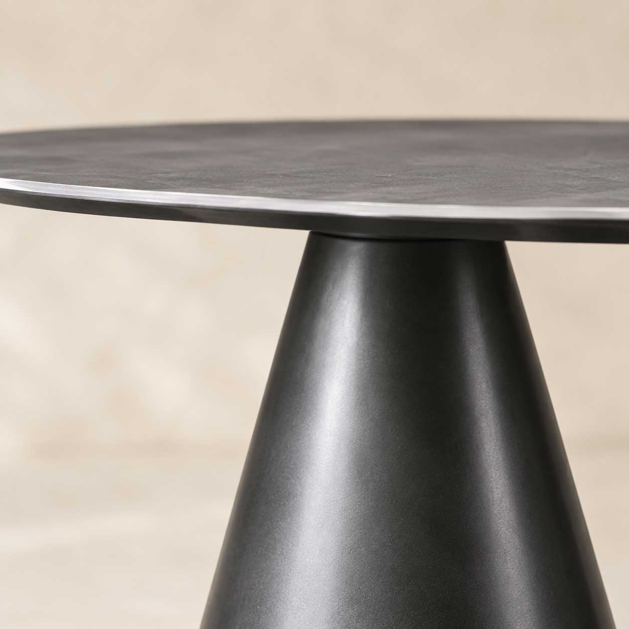 Sloane 47" Round Dining Table, Gray