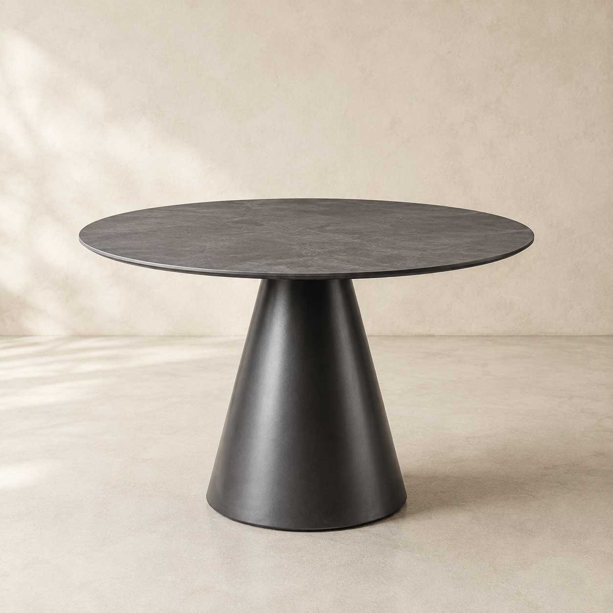 Sloane 47" Round Dining Table, Gray